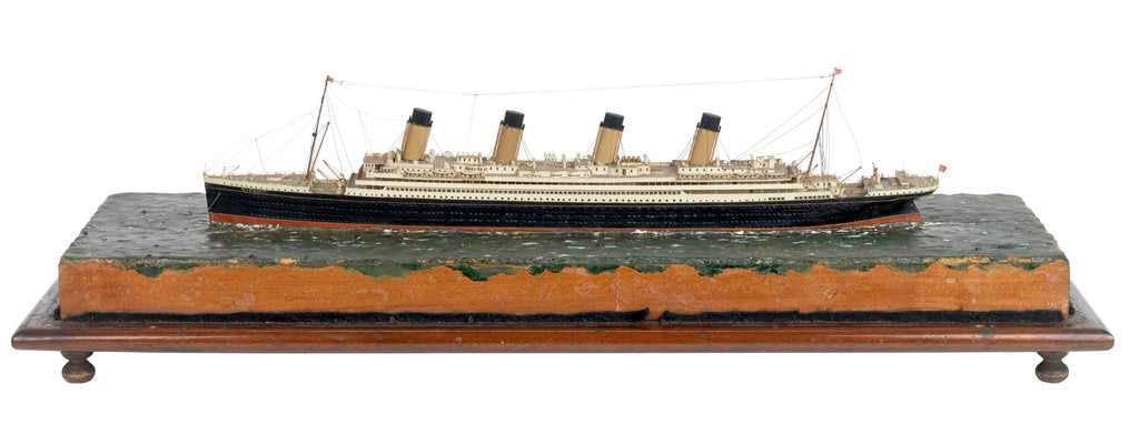 Detail of 'Titanic' (1912) by Charles Hampshire