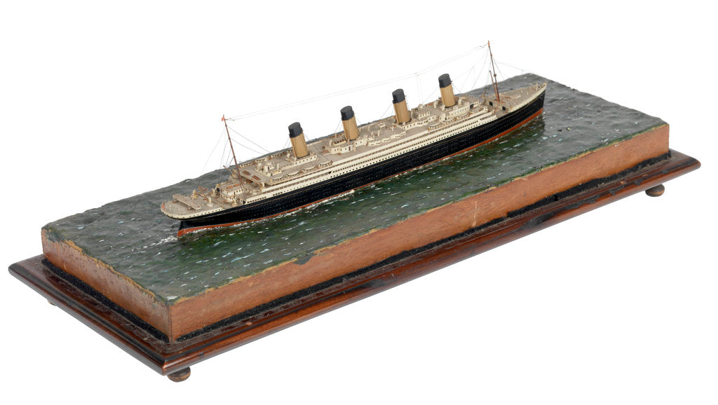 Detail of 'Titanic' (1912) by Charles Hampshire