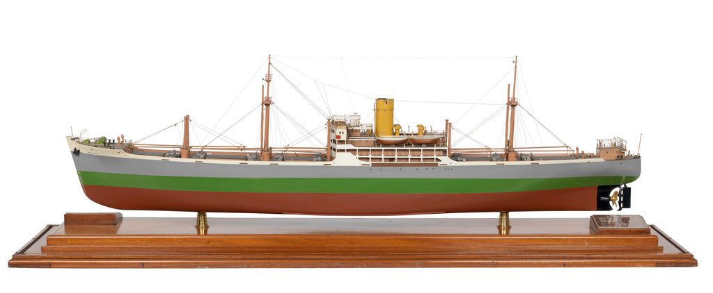 Detail of Model of 'Benalder' (1949) by Charles Connell and Co. Ltd.