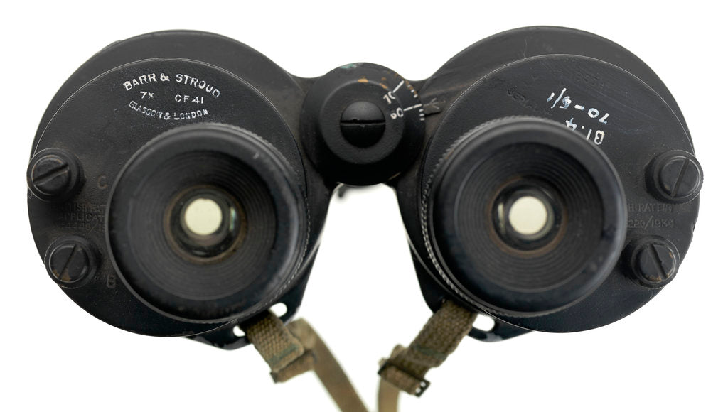 Detail of CF41 Binoculars by Barr & Stroud