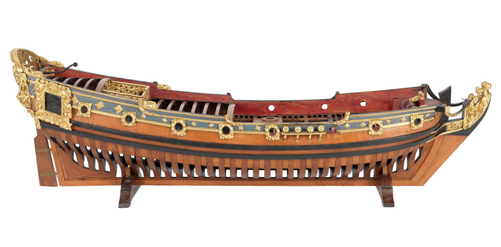 Detail of Recreation vessel (1690) by unknown