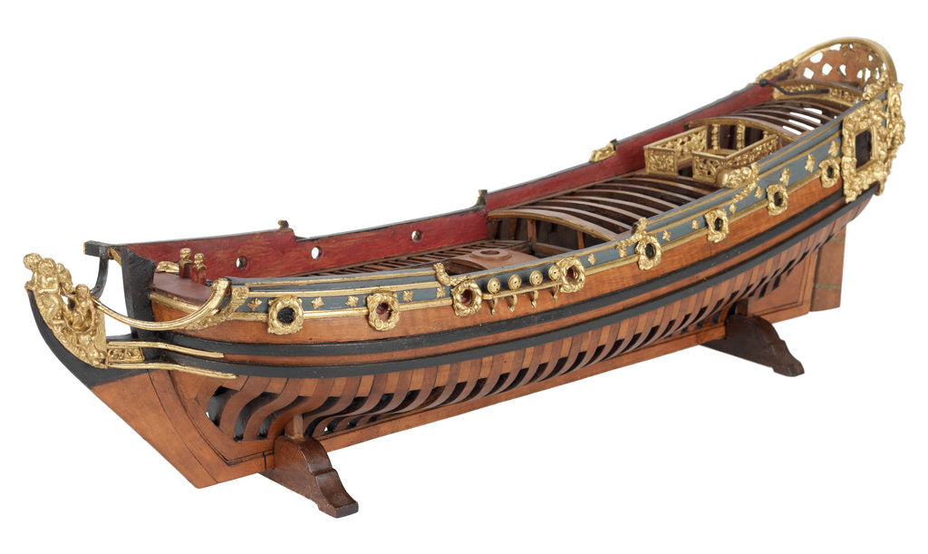 Detail of Recreation vessel (1690) by unknown
