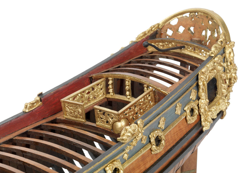 Detail of Recreation vessel (1690) by unknown