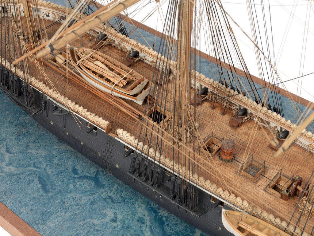 Detail of HMS 'Samarang' by unknown