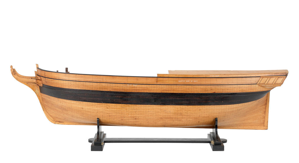 Detail of West Indiaman 'Sylph' (1842) by unknown