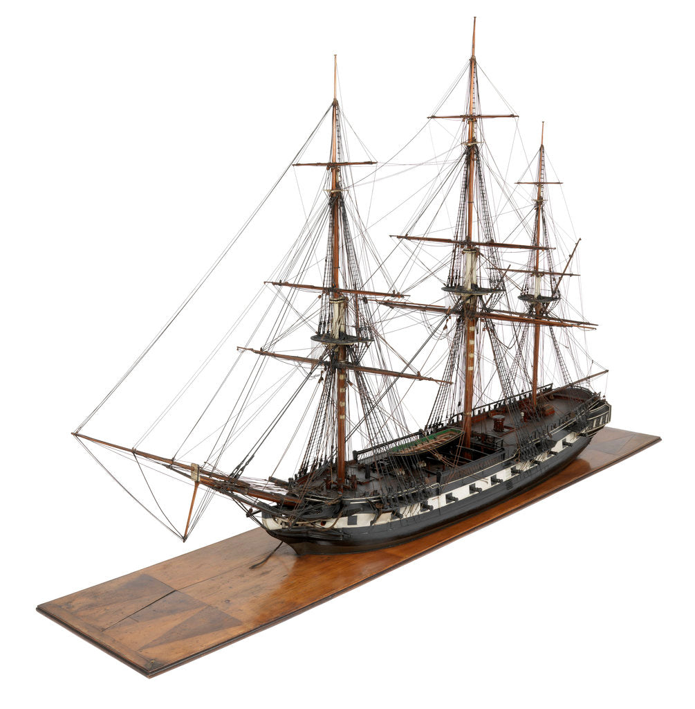 Detail of Ship of 20 guns by unknown