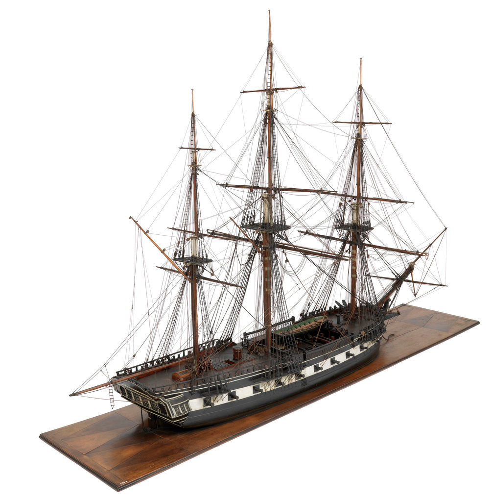 Detail of Ship of 20 guns by unknown