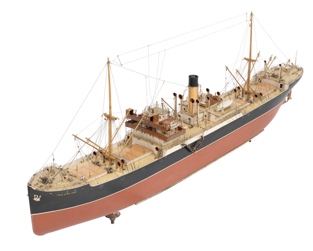 Detail of Cargo vessel 'Framlington Court' (1924) by unknown