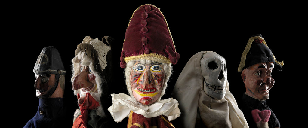 Detail of Puppet from a Punch and Judy set by unknown
