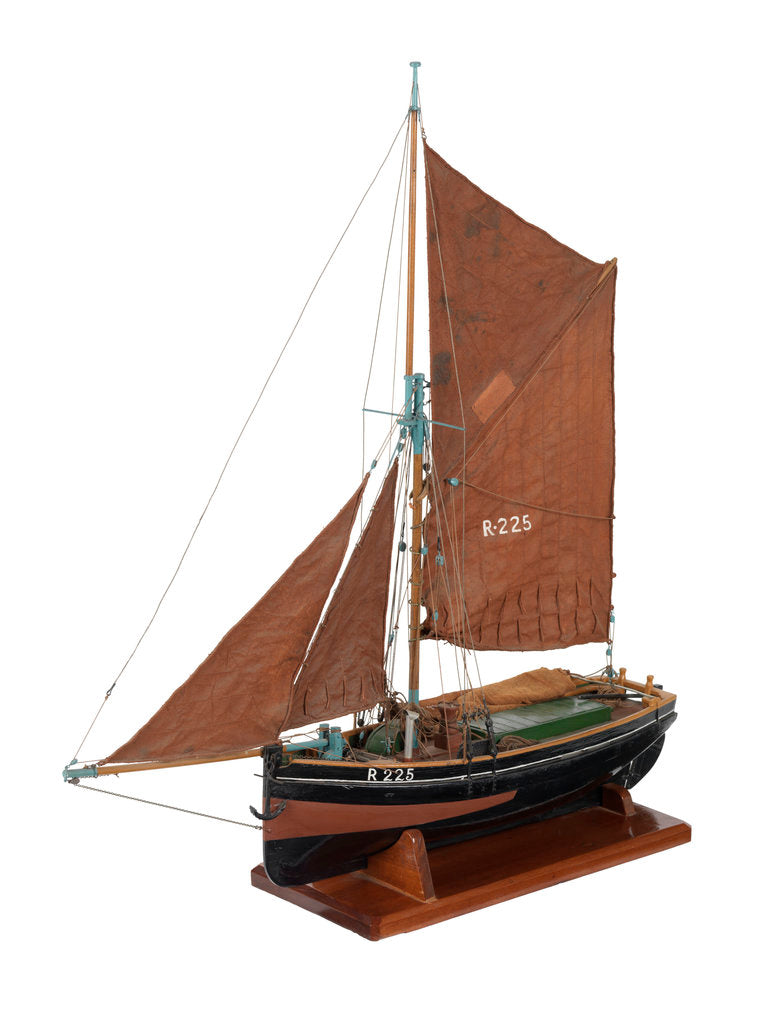 Detail of Bawley trawler 'Providence' (1920) by D. S. Paterson