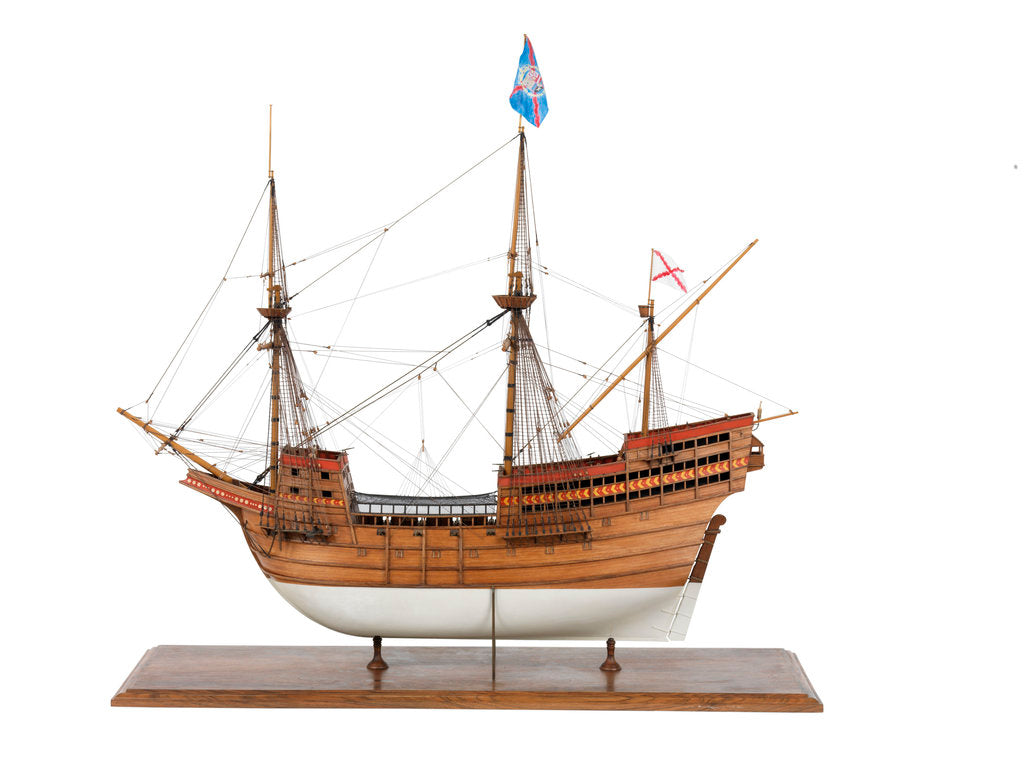 Detail of Spanish Galleon by Philip Wride