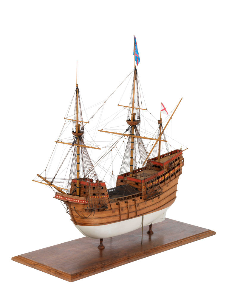 Detail of Spanish Galleon by Philip Wride