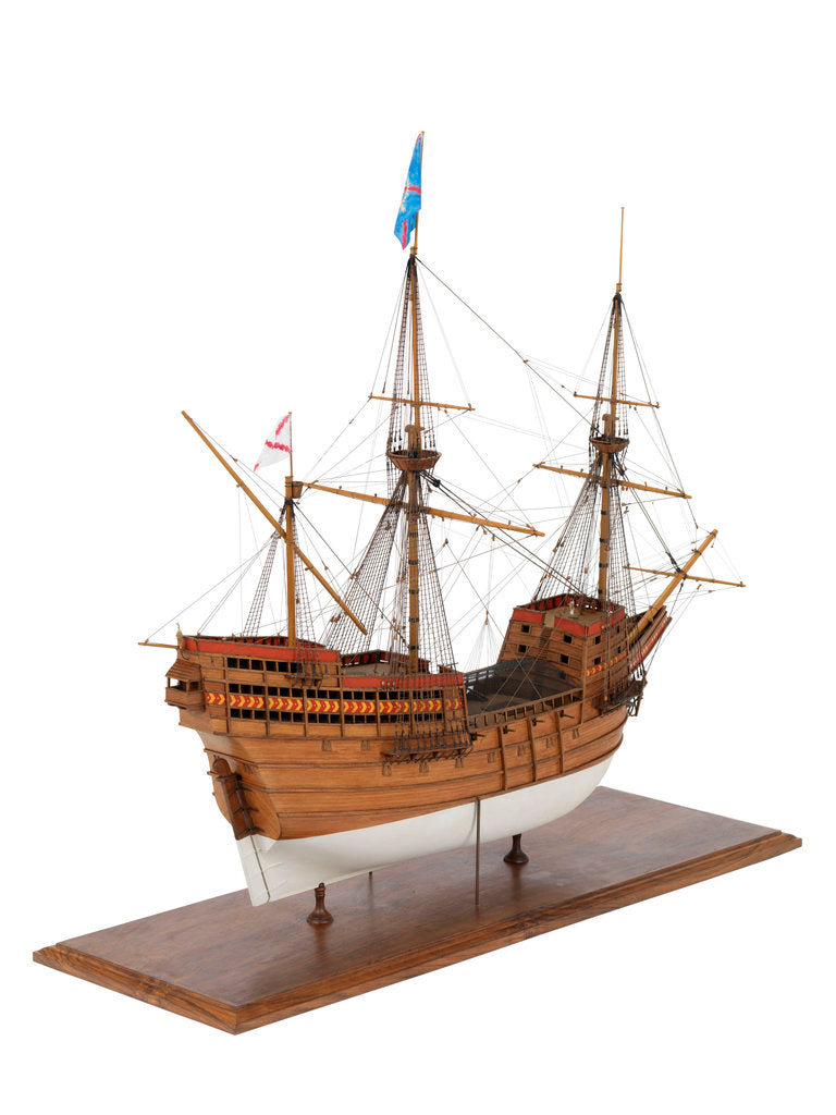 Detail of Spanish Galleon by Philip Wride