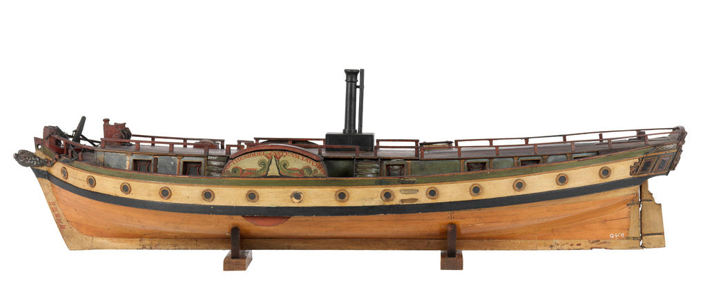 Detail of 'Dolphin' (Br, 1822) by Allen Hunt