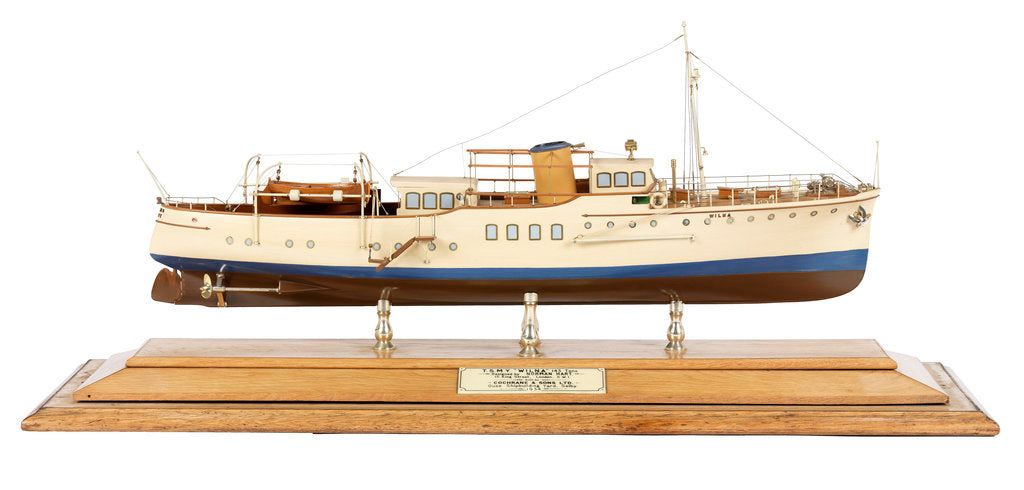 Detail of Yacht 'Wilna' by unknown