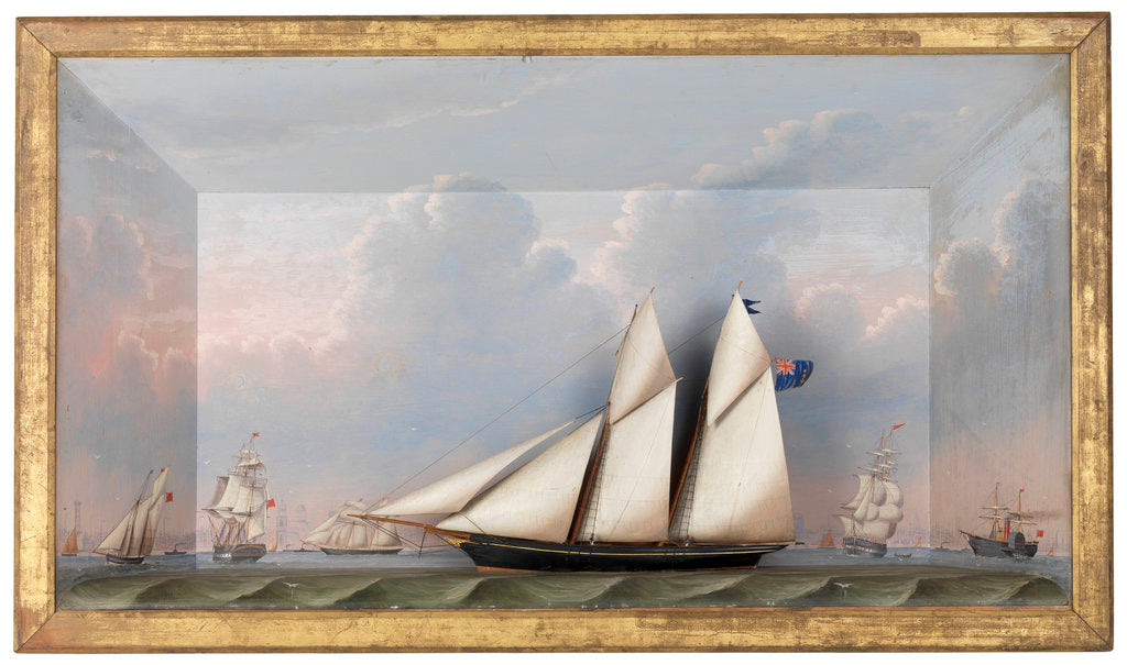 Detail of Recreation vessel (1840) by unknown