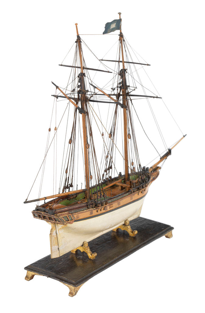 Detail of Cargo schooner by unknown