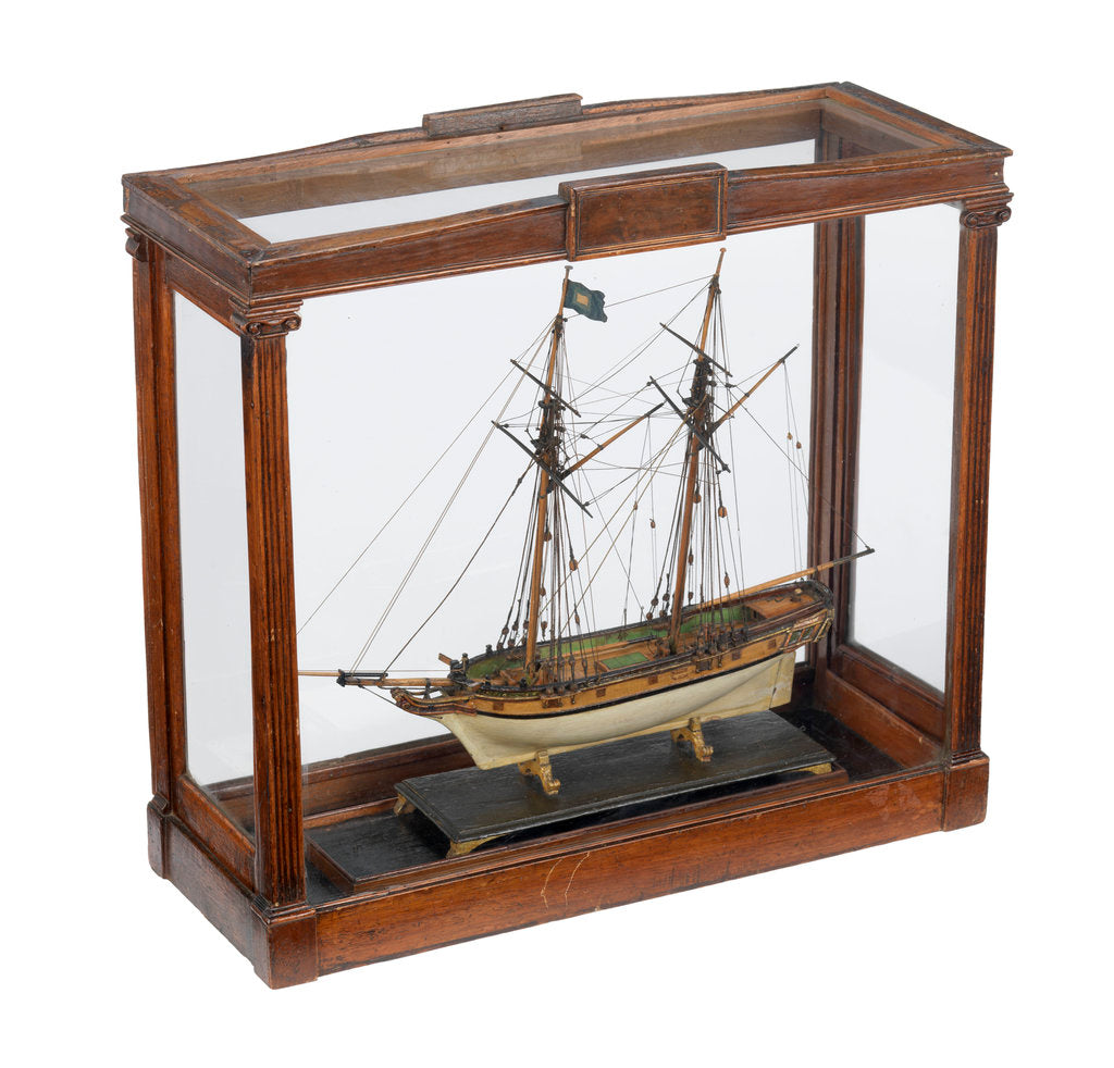Detail of Cargo schooner by unknown