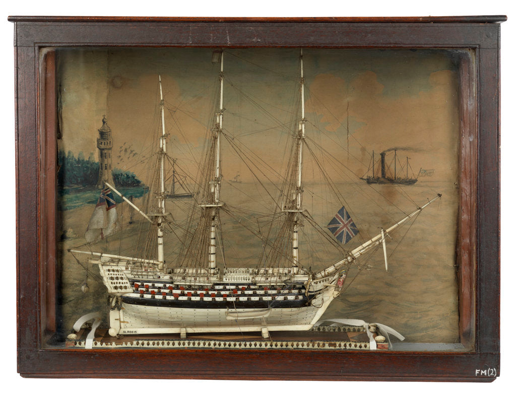 Detail of Ship of 100-guns by unknown