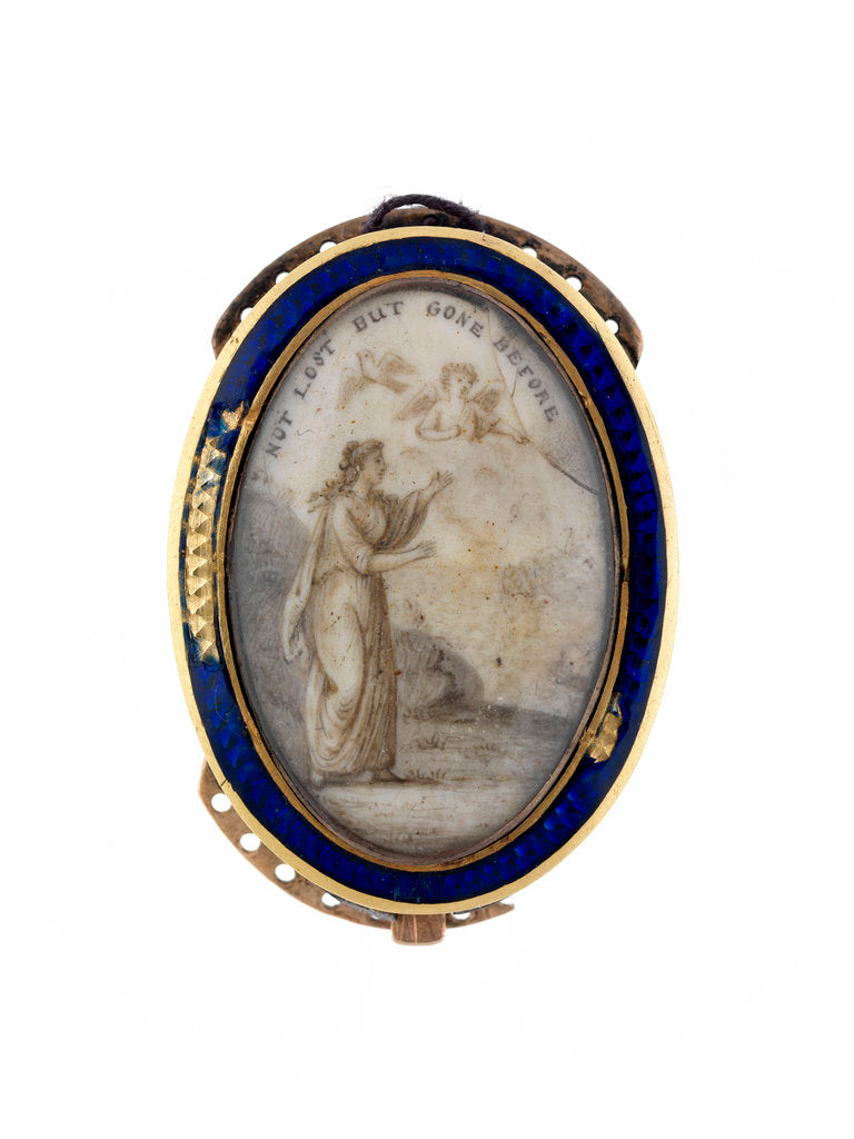 Detail of Symbolic female figure, in memory of Captain Henry Bryne (d.1780) by unknown