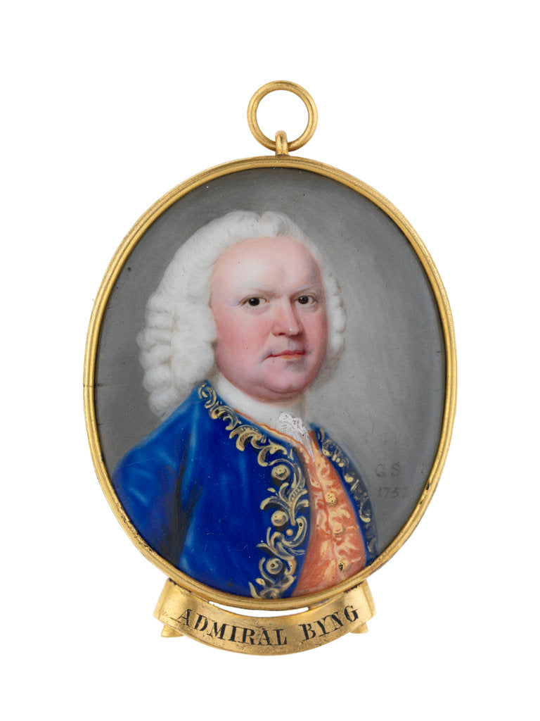 Detail of Admiral the Honourable John Byng (1707-1757) by Gervase Spencer