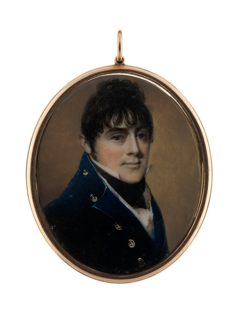 Detail of Lieutenant William Pringle Green (1783-1846) by George Engleheart