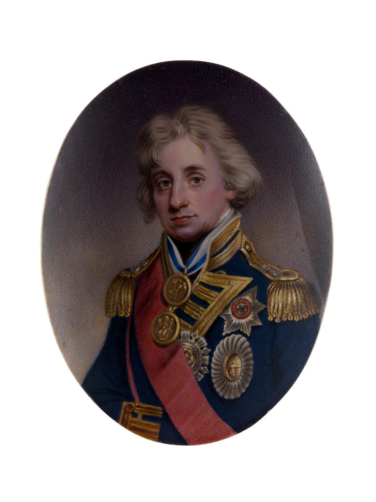 Detail of Vice-Admiral Horatio Nelson (1758-1805) by unknown