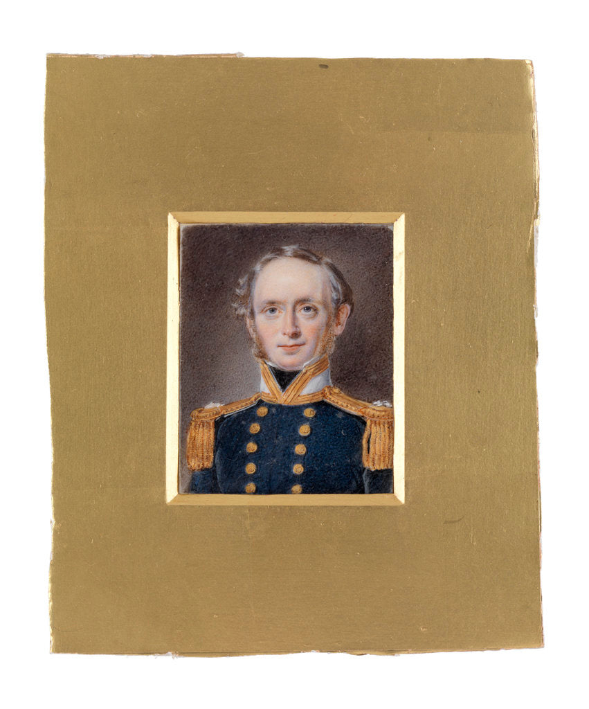 Detail of Lieutenant Henry Laird Cox (1809-1872) by William Egley