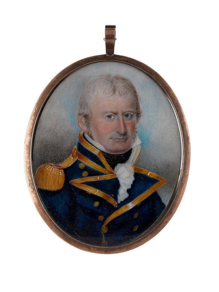 Detail of Captain John Shortland (1769-1810) by Robert Field