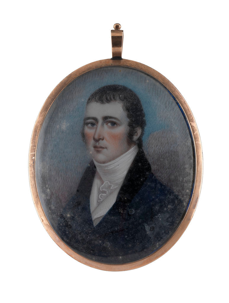 Detail of Captain John Whitfield Rutter (1773-1825) by Julia Bentham