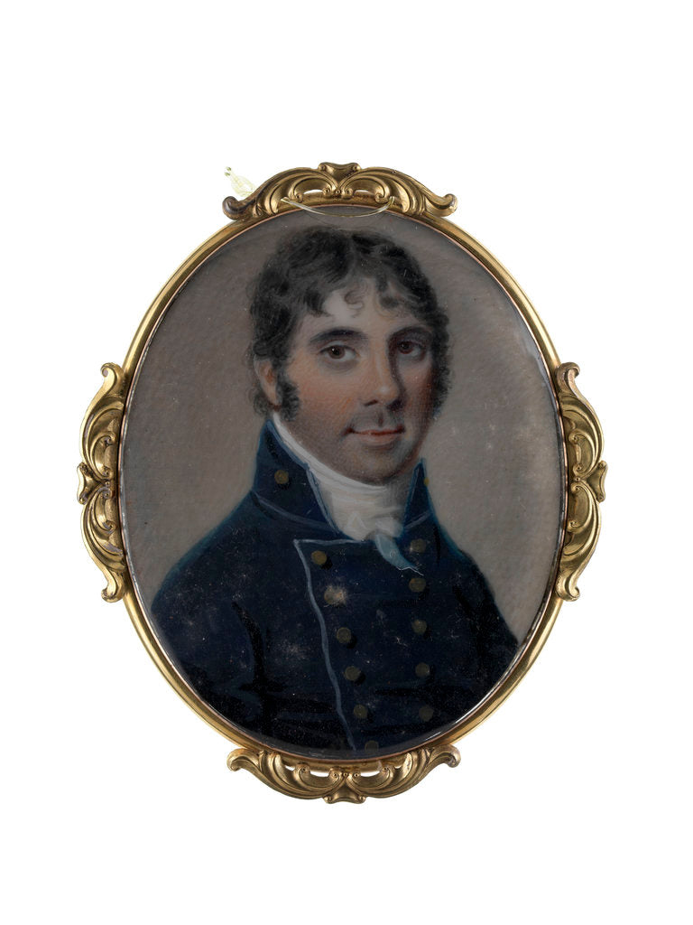 Detail of Lieutenant James Noyce (d. 1813) by unknown