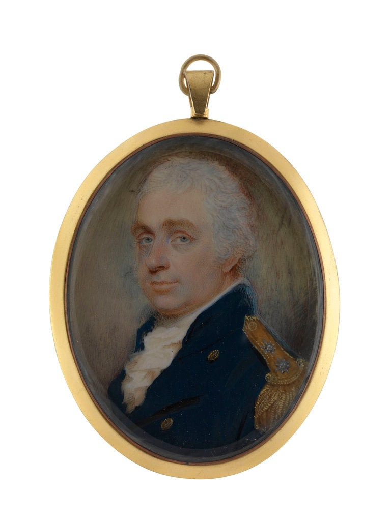 Detail of Vice-Admiral William Waldegrave, later 1st Baron Radstock (1753-1825) by William Hilton