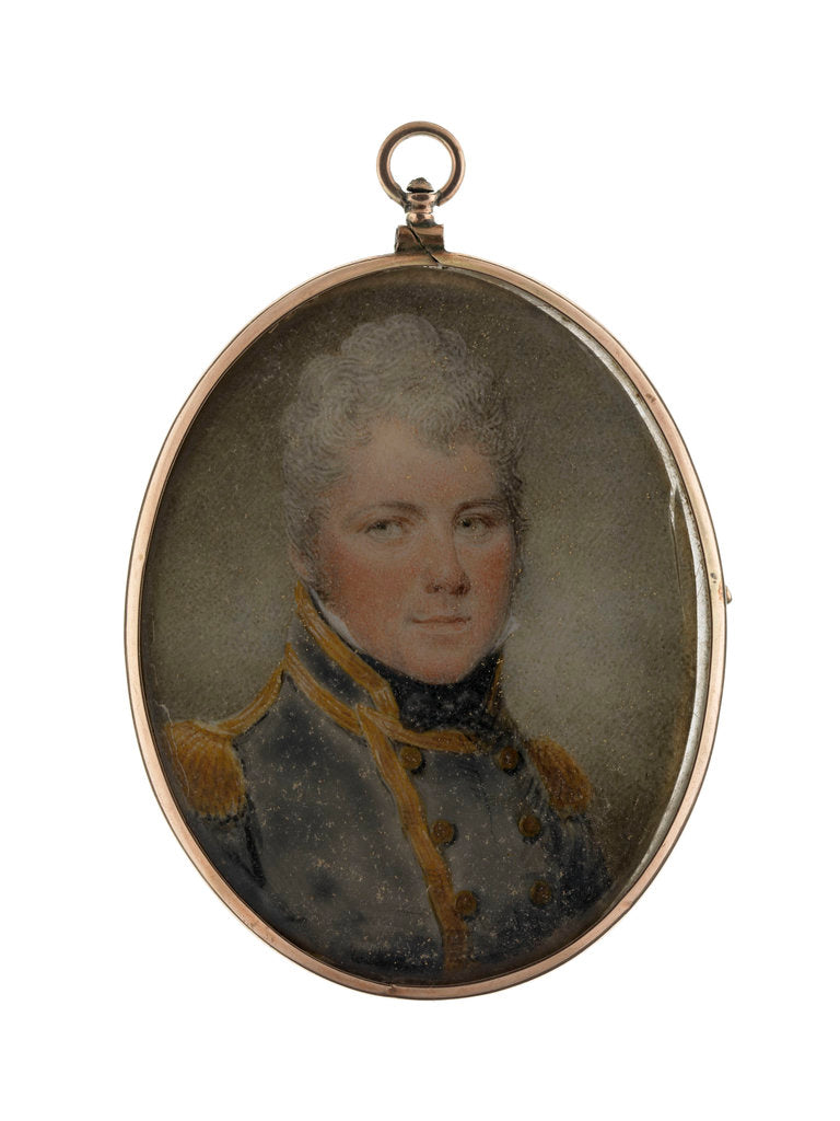 Detail of Captain James Hillyar, (1769-1843) by unknown
