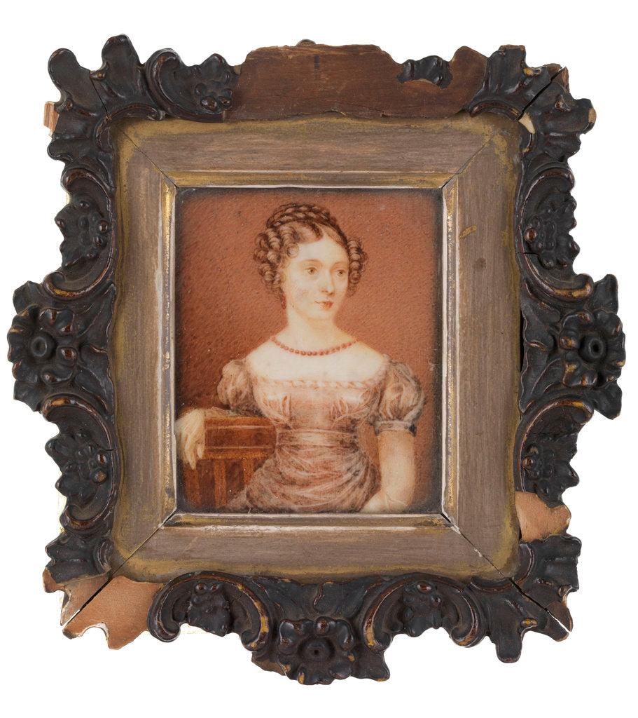 Detail of Elizabeth Diana Larkan (1790-1852) by unknown