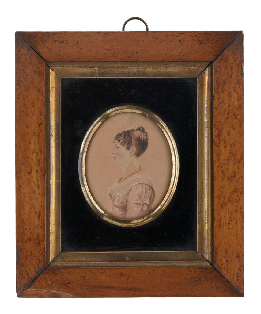 Detail of Mrs Henry Leete by unknown