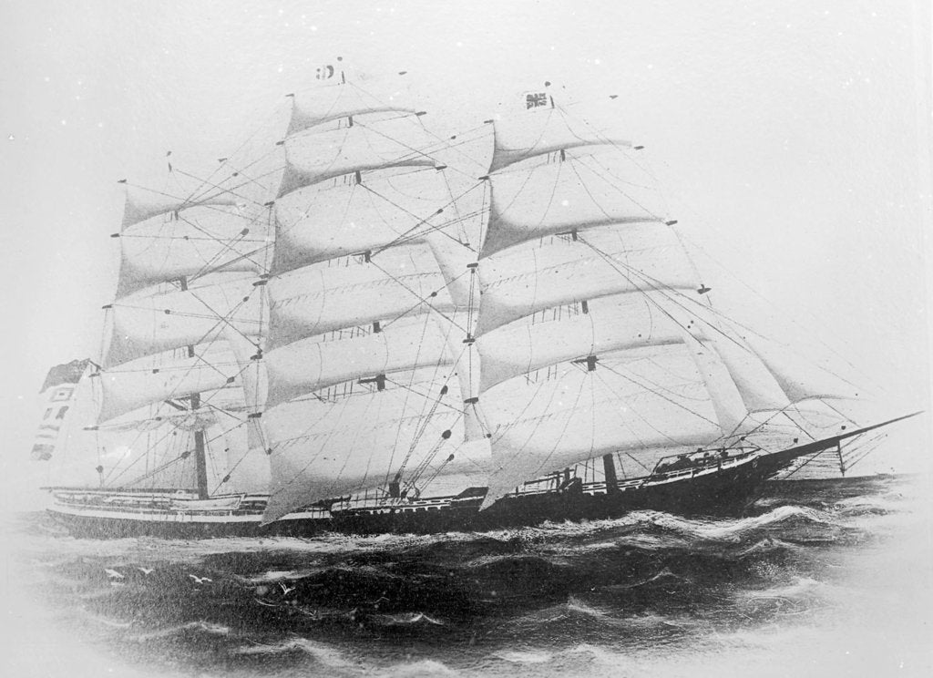 Detail of The 'Torrens' (Br, 1875) by unknown
