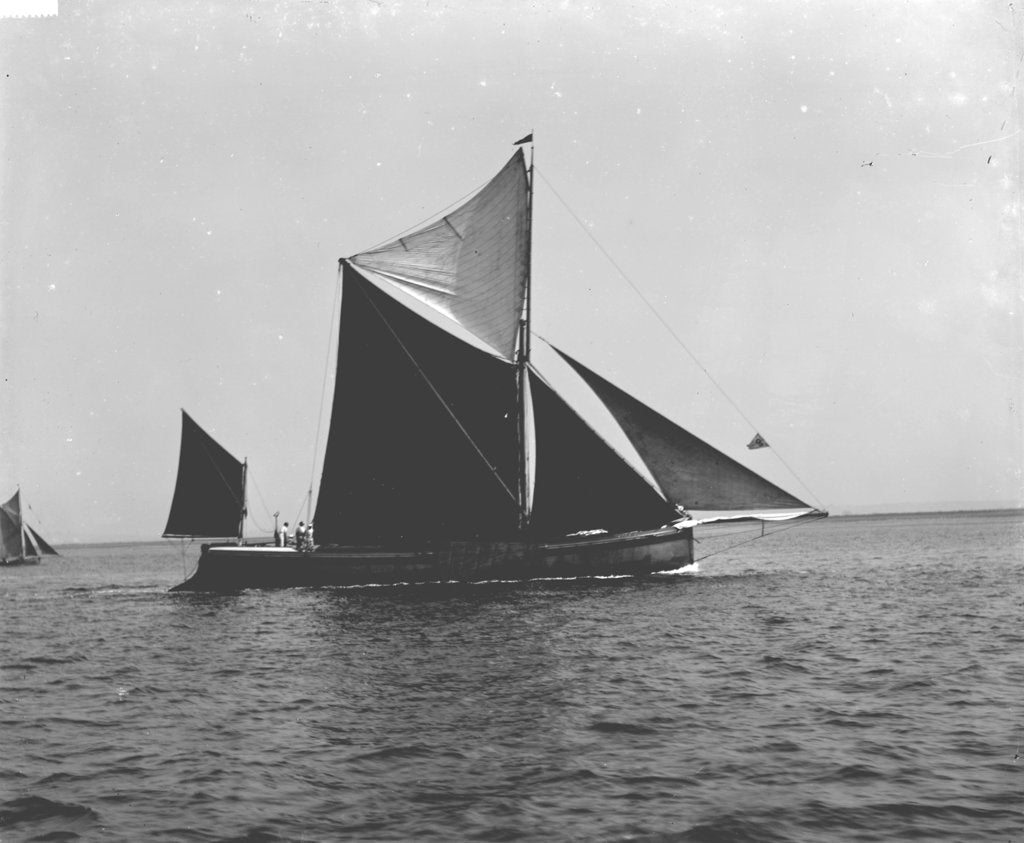 Detail of Sailing barque 'Imperial' (Br, 1902) under sail by unknown