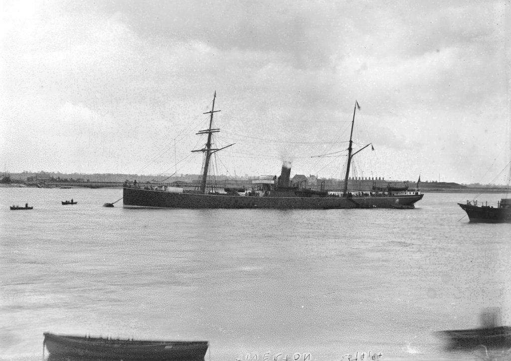 Detail of 'Tiverton' (Br, 1883) by unknown