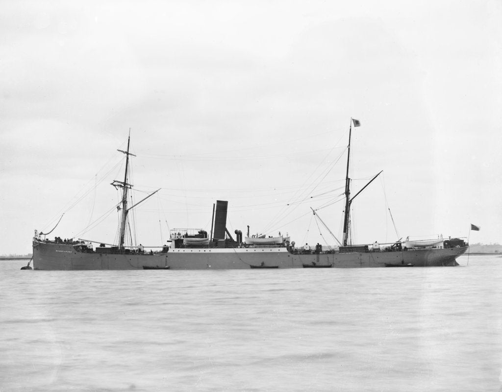 Detail of Cargo steamer 'Gulf of Venice' (Br, 1883), Greenock S S Co Ltd by unknown