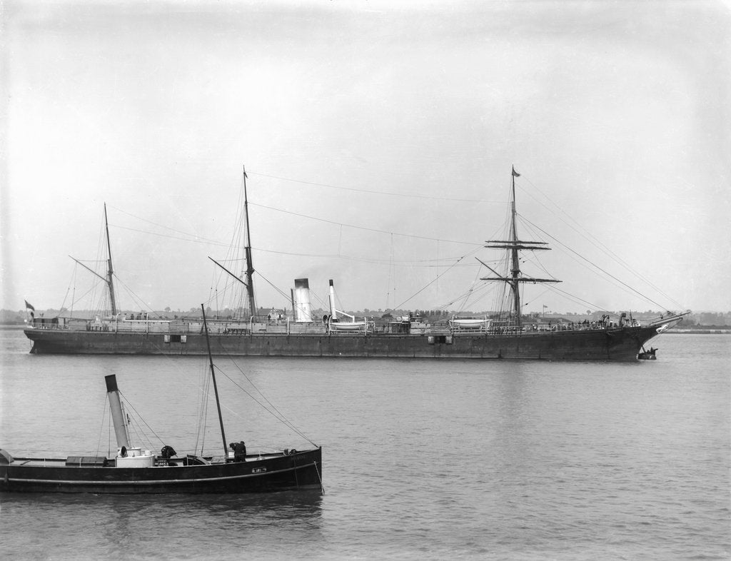 Detail of 'Erin' (Br, 1864) by Anonymous