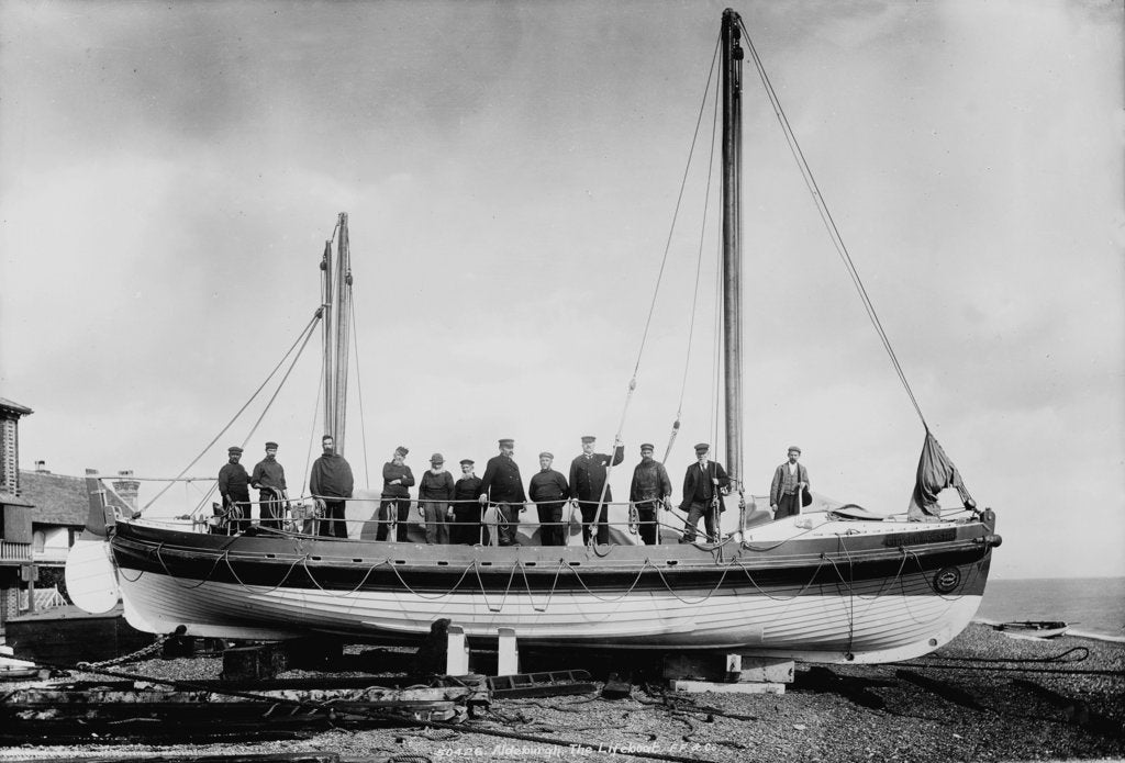 Detail of 'The City of Westminster' lifeboat by National Maritime Museum