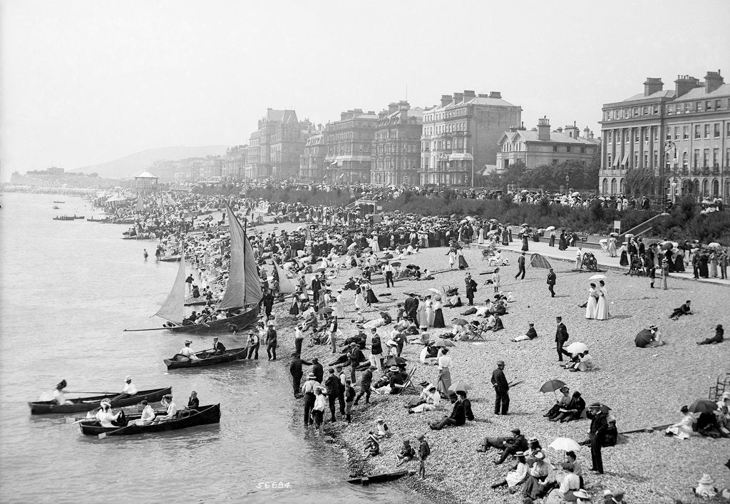 Detail of From the pier, Eastbourne, Sussex by Francis Frith & Co.