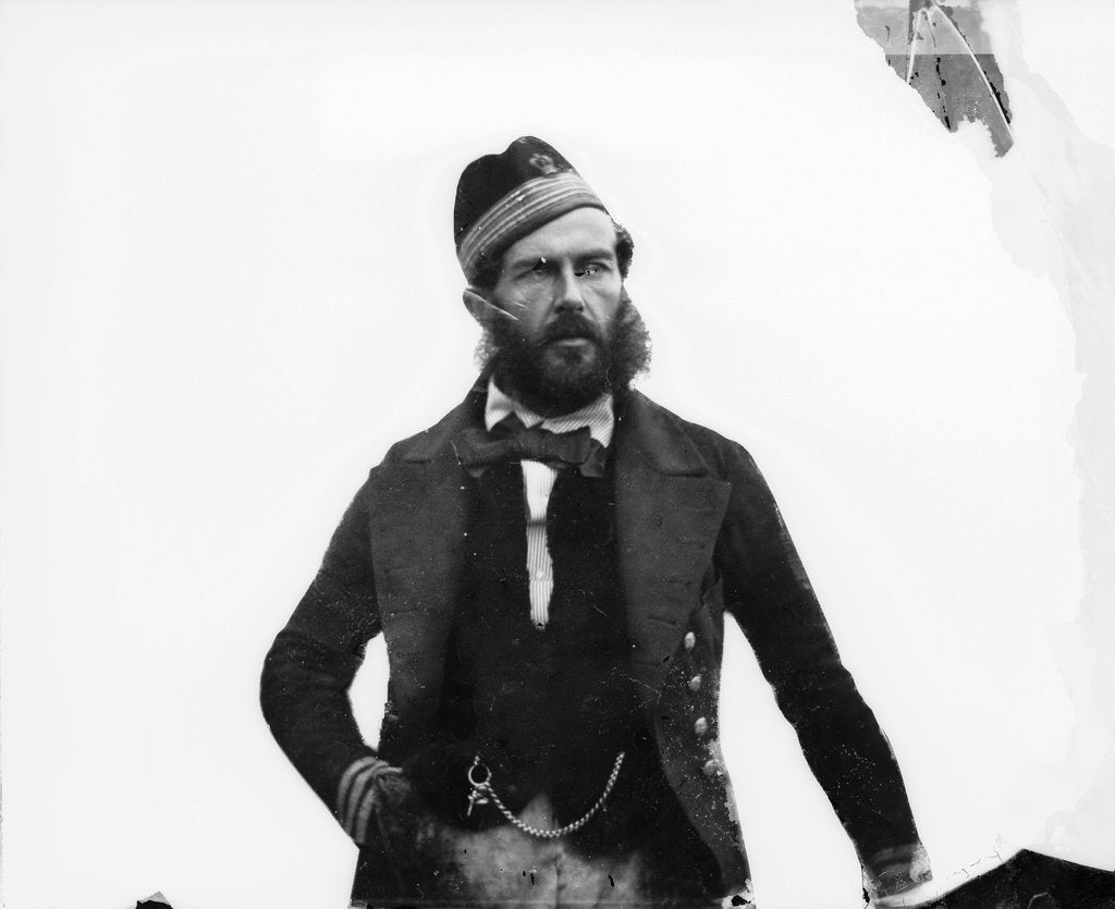 Detail of Captain Edward Augustus Inglefield (1820-94) by Edward Augustus Inglefield