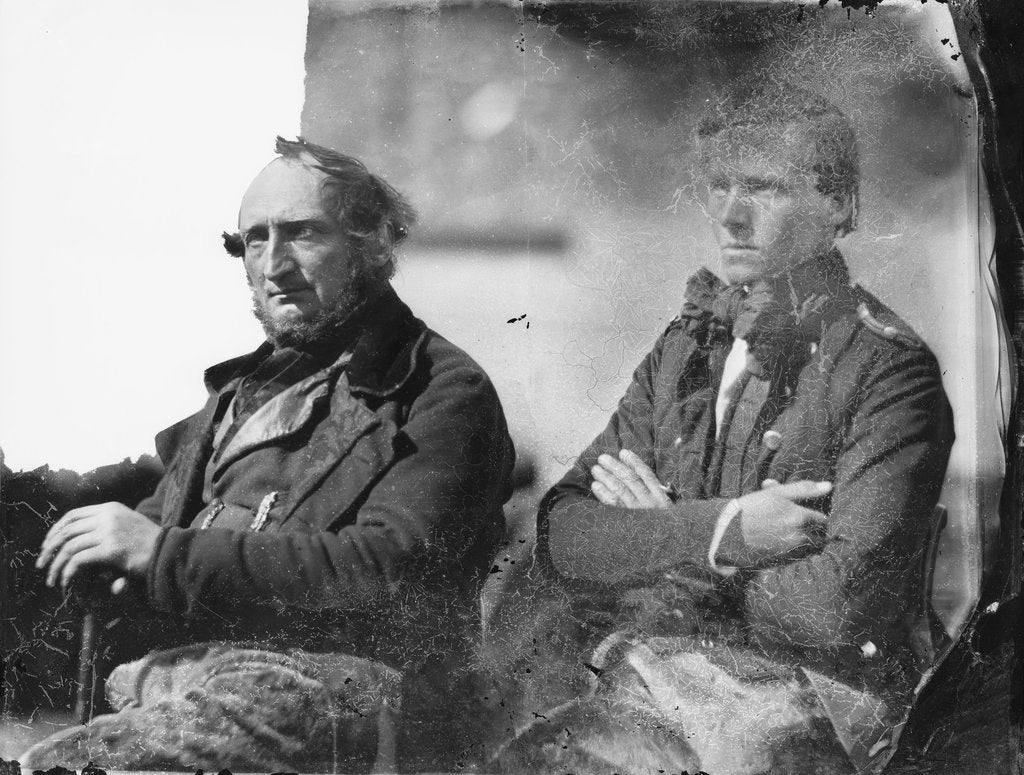 Detail of Royal Greenland Trade Company employees by Edward Augustus Inglefield
