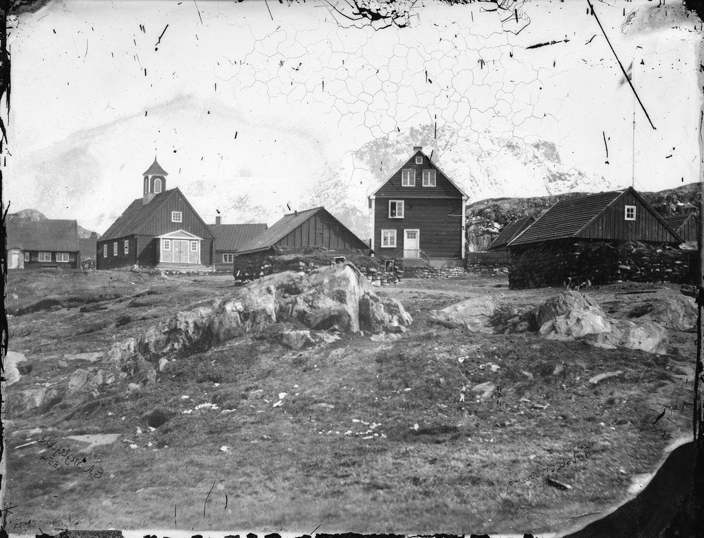 Detail of Holsteinborg (now Sisimiut) by Edward Augustus Inglefield