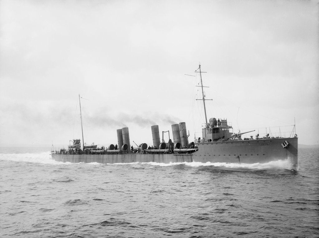 Detail of Torpedo boat destroyer 'San Luis' (Argentina, 1910) by unknown