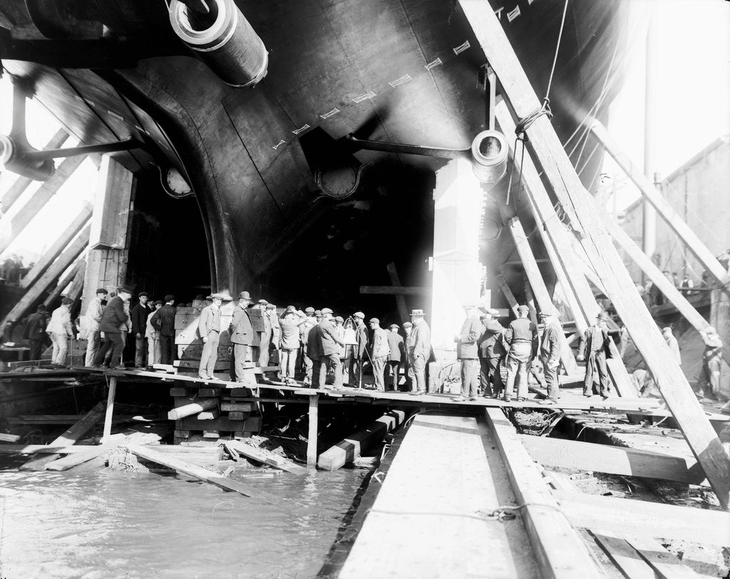 Detail of Battleship HMS 'Orion' (1910) by unknown