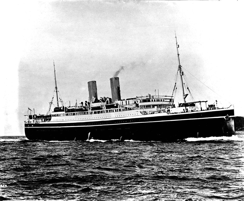 Detail of 'Metagama' (1915) by Bedford Lemere & Co.