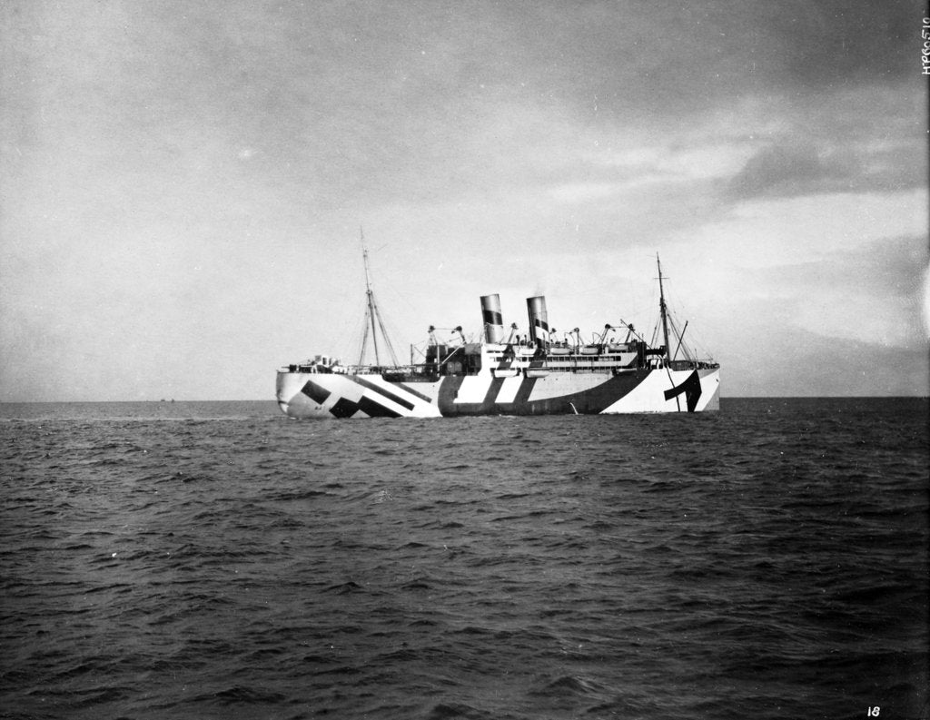 Detail of The passenger liner 'Melita' (1918) underway by Bedford Lemere & Co.