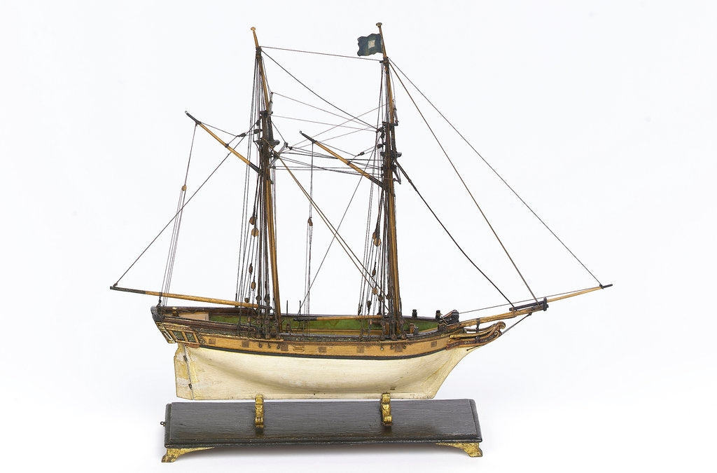 Detail of Cargo Schooner by unknown